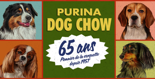 Dog Chow 65 ans