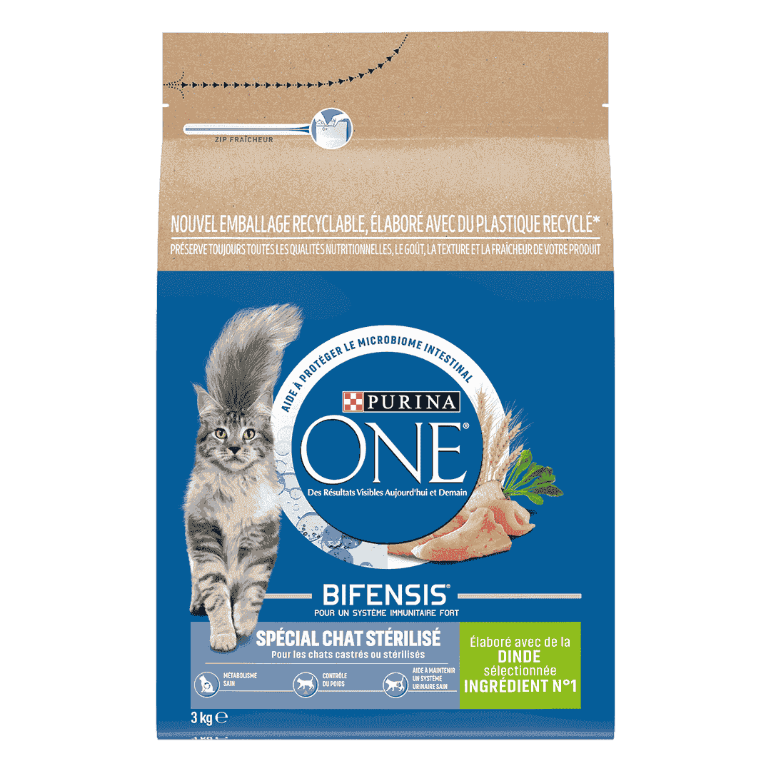 Croquettes Chat Sterilise D Interieur Dinde Purina One
