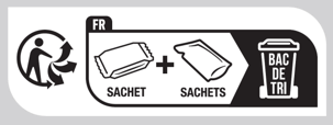 Consigne de tri sachet fraicheur