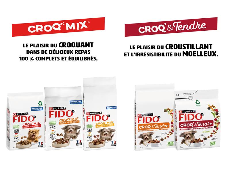 La gamme de croquettes FIDO