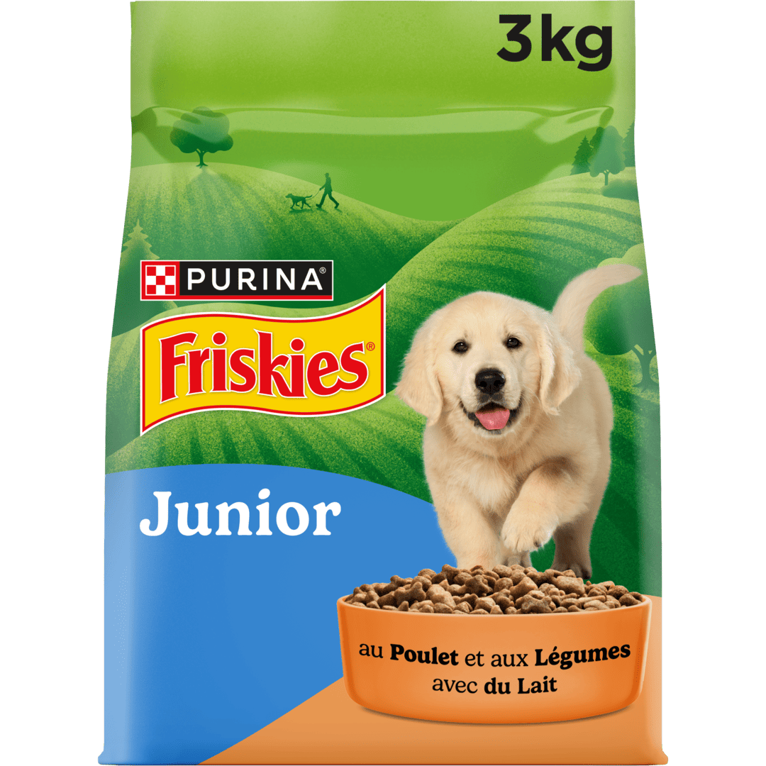 Friskies® Junior - Croquettes pour chiot au poulet