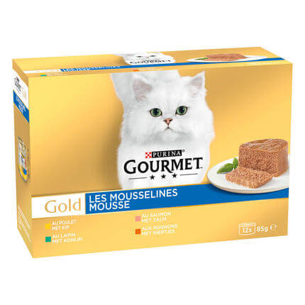 GOURMET® Gold Les Mousselines - Boîtes pour chat