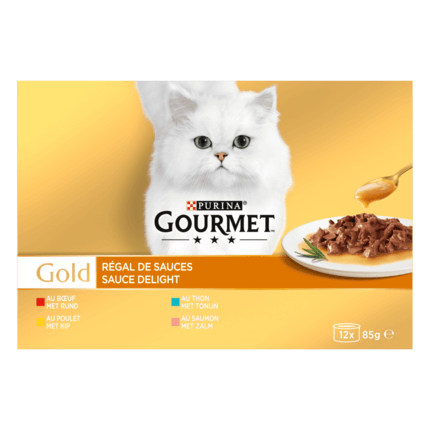 GOURMET® Gold Régal de Sauces - Boites pour chat