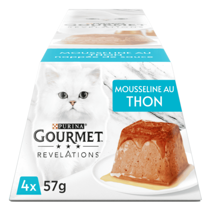 GOURMET® REVELATIONS au Thon - Les Mousselines nappées de Sauce