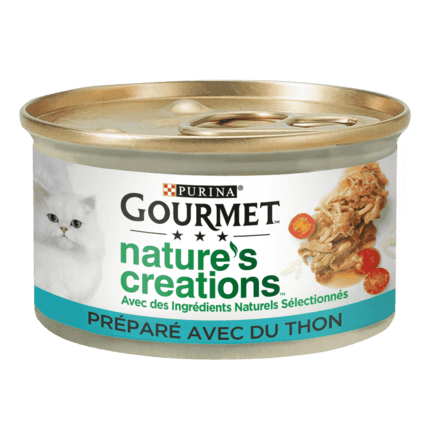 GOURMET® Nature's Creations au Thon - Boîtes pour chat