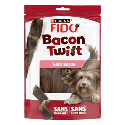 MHI friandises chien bacon twist