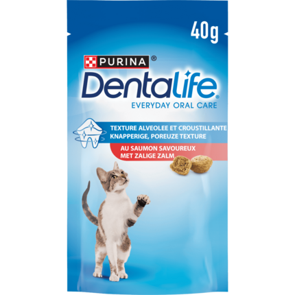 PURINA® DENTALIFE® Chat au Saumon Savoureux
