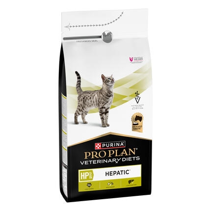 Purina® PRO PLAN® Veterinary Diets Feline HP St/ Ox Hepatic - Croquettes pour Chat atteint d'une Maladie Hépatique
