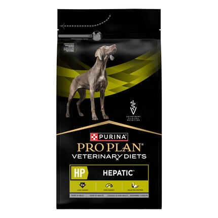 PURINA® PRO PLAN® VETERINARY DIETS Canine HP Hepatic - Croquettes pour chien soutenant la fonction hépatique