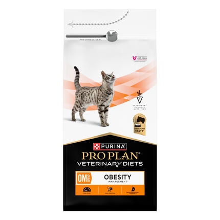 Purina® PRO PLAN® Veterinary Diets Feline OM St/Ox Obesity Management - Croquettes pour chat en surpoids