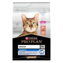 PURINA® PRO PLAN® Senior LONGEVIS® Riche en Saumon sont des croquettes formulées pour allonger la durée de vie en bonne santé