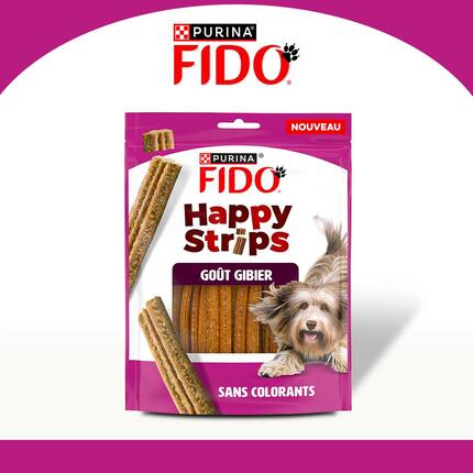 FIDO ® Happy Strips 120g – Friandise pour chien