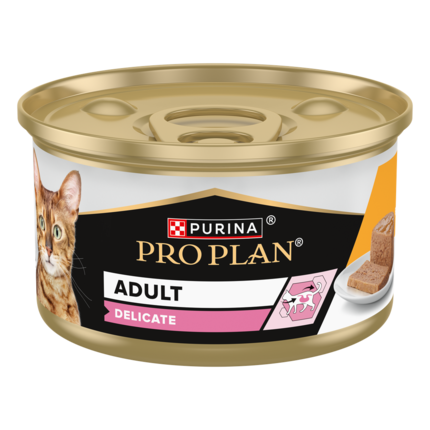 PURINA® PRO PLAN® DELICATE DIGESTION, Mousse, Riche en Poulet