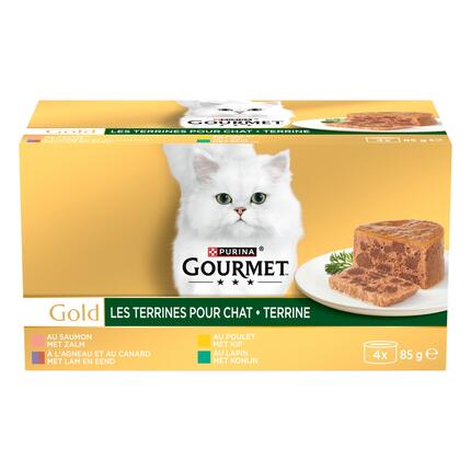GOURMET® GOLD Les Terrines - Boîtes pour chat