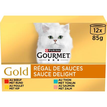 GOURMET® GOLD Régal de Sauces - Boites pour chat