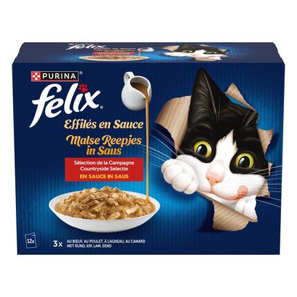 PATE CHAT FELIX EFFILE EN SAUCE CAMPAGNE