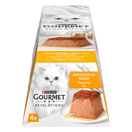 GOURMET® REVELATIONS® au Poulet - Les Mousselines nappées de Sauce