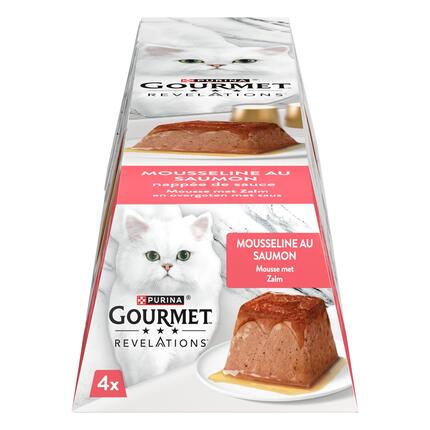 GOURMET® REVELATIONS au Saumon - Les Mousselines nappées de Sauce