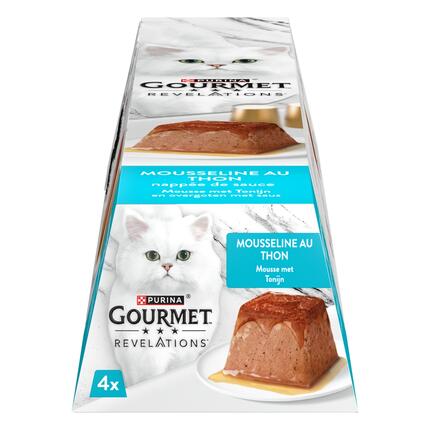 GOURMET® REVELATIONS® au Thon - Les Mousselines nappées de Sauce