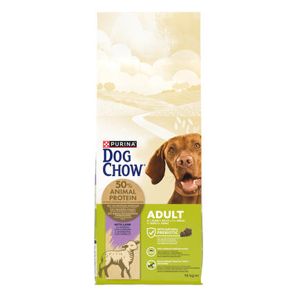 DOG CHOW® Adult (1 an et +) - Croquettes pour chien à l'Agneau