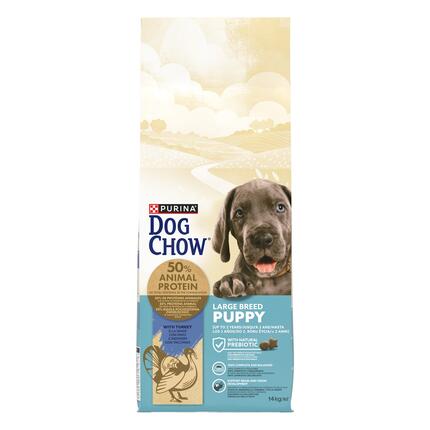 DOG CHOW® Large Breed Puppy (jusqu'à 2 ans)- Croquettes pour chiot à la Dinde