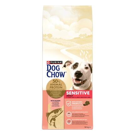 PURINA® DOG CHOW® – Croquettes pour chiens adultes riches en Saumon