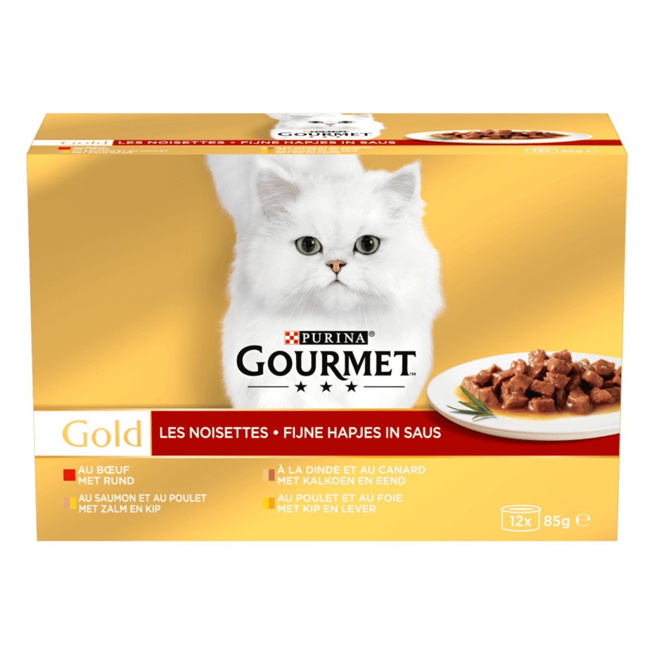 GOURMET® Gold Les Noisettes - Boites pour chat