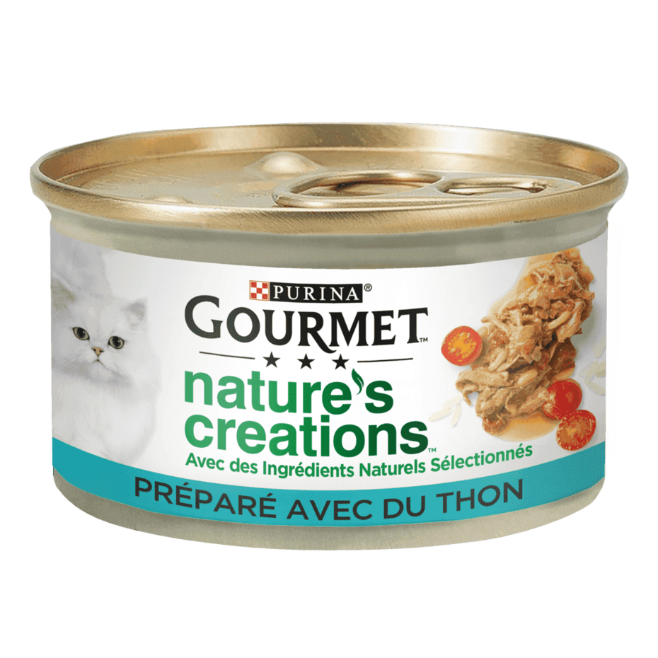 GOURMET® Nature's Creations au Thon - Boîtes pour chat