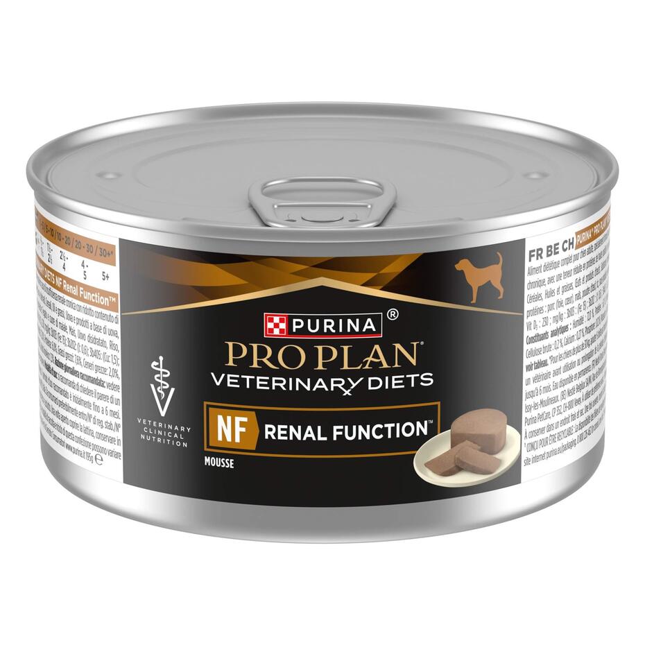 PURINA® PRO PLAN® VETERINARY DIETS Canine NF Renal Function - Boites pour chien souffrant d'insuffisance rénale