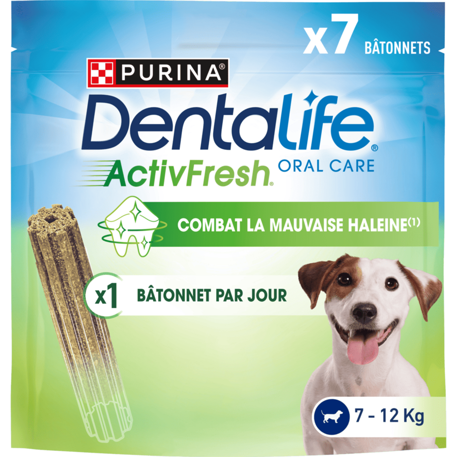 DENTALIFE® ActivFresh® Petit Chien (7-12kg) - Bâtonnets à mâcher