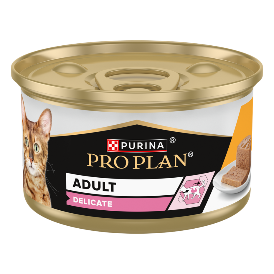 PURINA® PRO PLAN® DELICATE DIGESTION, Mousse, Riche en Poulet