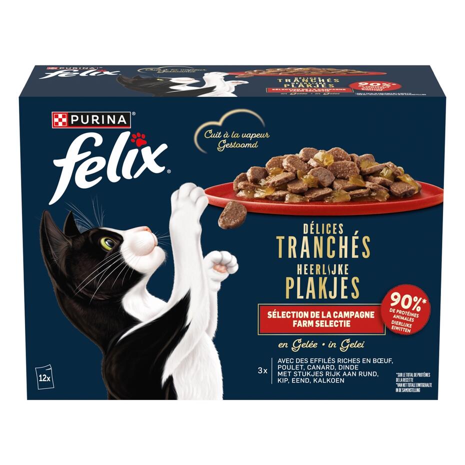 FELIX® Délices tranchés pour chat Sélection de la Campagne