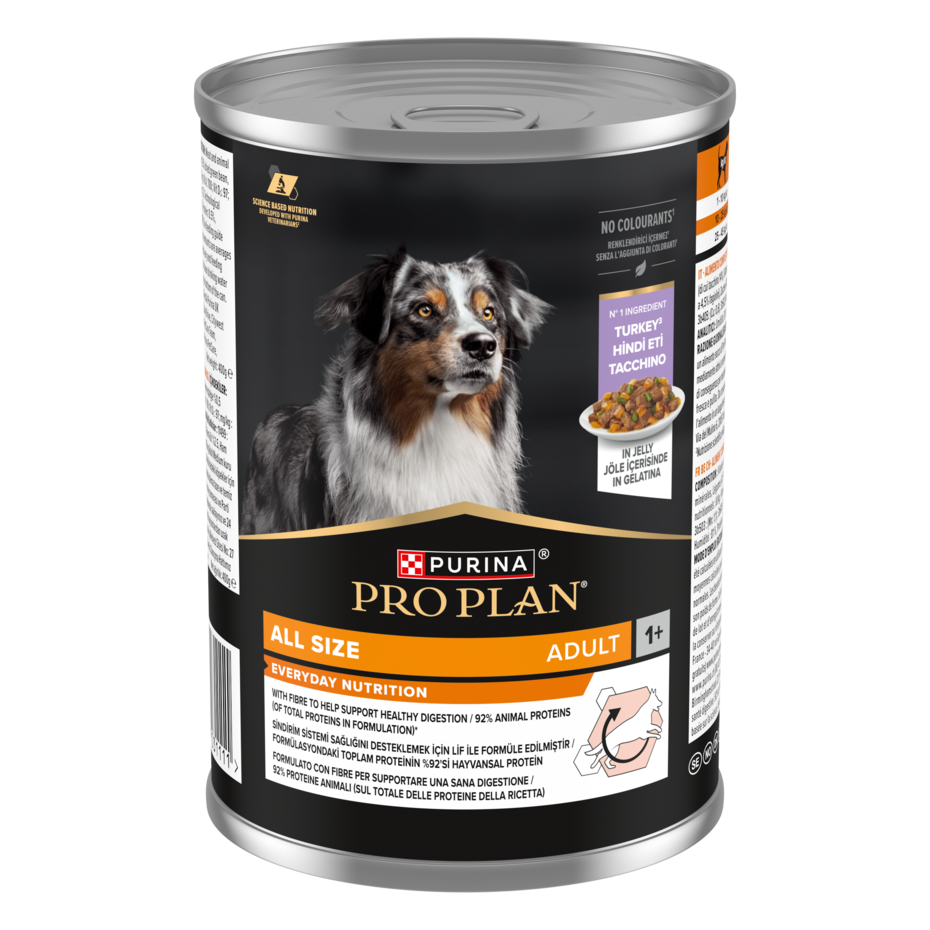 PURINA® PRO PLAN® All size Adulte Riche en Dinde en Gelée