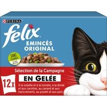 MHI FELIX Emincés en Gelée pour chat Volaille-Légumes
