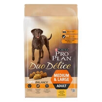 PURINA PRO PLAN DUO DELICE MEDIUM & LARGE ADULT AVEC OPTIBALANCE RICHE EN POULET