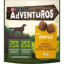 AdVENTuROS™ riche en Dinde, avec céréale ancienne et super-aliments - Friandises pour Chien