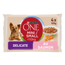 PURINA ONE® MINI Effilés en sauce pour petit chien 