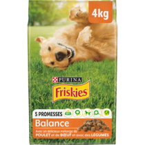 FRISKIES® BALANCE Croquettes pour Chien au Poulet et au Bœuf, avec des Légumes