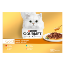 GOURMET® Gold Régal de Sauces - Boites pour chat