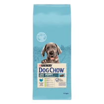 DOG CHOW® Large Breed Puppy (jusqu'à 2 ans)- Croquettes pour chiot à la Dinde