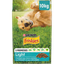 FRISKIES® LIGHT Croquettes pour Chien au Poulet et aux Légumes - Convient aux chiens stérilisés