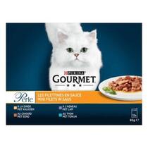 GOURMET® Perle Les Filettines en Sauce - Sachets pour chat