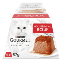 GOURMET® REVELATIONS au boeuf - Les Mousselines nappées de Sauce