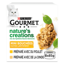 GOURMET® Nature's Creations Coffret De Volaille - Boites pour chat