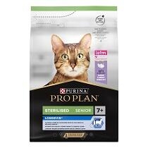 PURINA® PRO PLAN® Sterilised Senior LONGEVIS®  Riche en Dinde - Croquettes pour chat améliorant la qualité de vie.