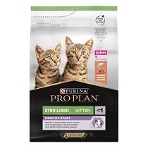 Purina® Pro Plan® Sterilised Kitten HEALTHY START, Riche en Saumon - Croquettes pour Chaton Stérilisé aidant au renforcement 