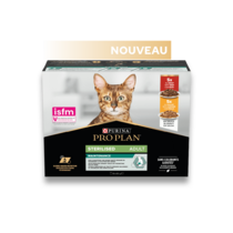 PRO PLAN® MAINTENANCE MULTIVARIÉTÉ STERILISED BOEUF & POULET EN SAUCE