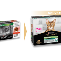 PURINA® PRO PLAN® Adult STERILISED MAINTENANCE au Bœuf en Sauce