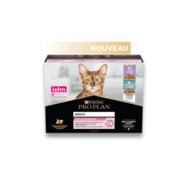 PRO PLAN® MULTIVARIÉTÉ DELICATE DIGESTION DINDE & POISSON DE l’OCEAN EN SAUCE