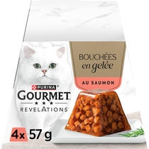 GOURMET® REVELATIONS® au Saumon - Bouchées en gelée